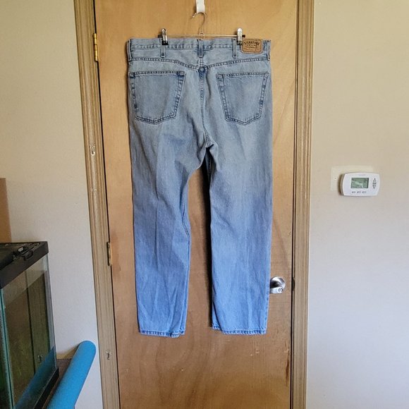Levis Signature Strauss 40 x 30 Blue Jeans - Picture 2 of 7